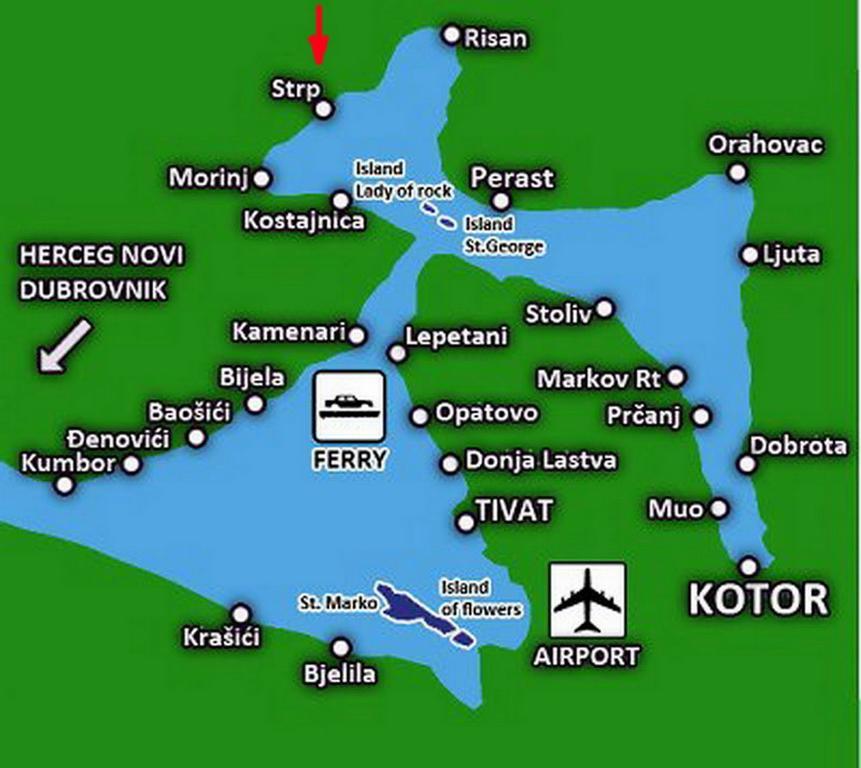 Holiday Home Bokokotorski Zaliv Luaran gambar